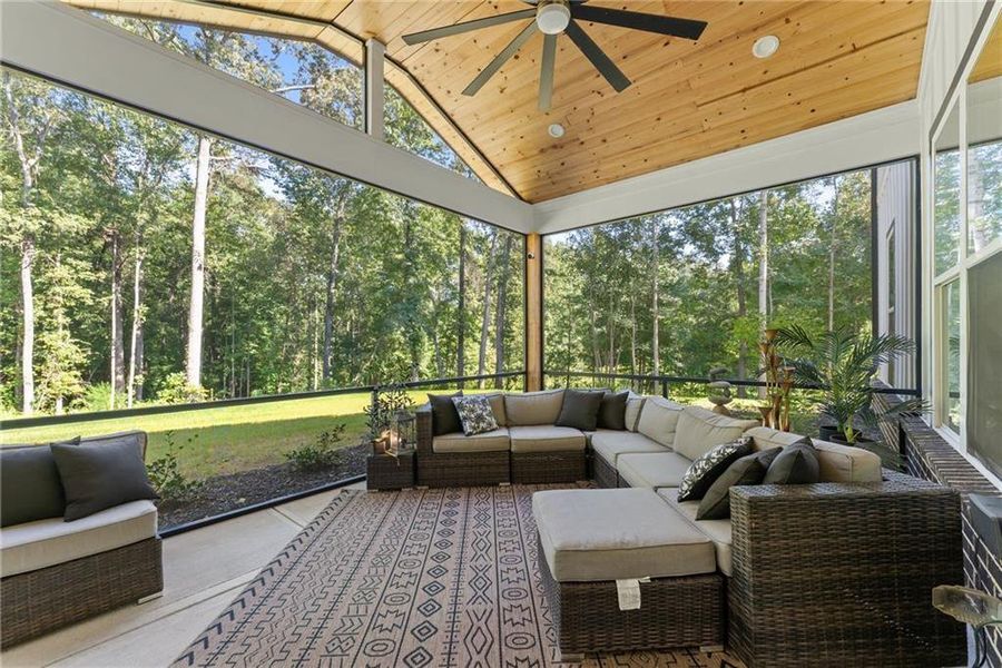 Exterior details and patio area of a home in , Hoschton (Image 3). Exterior details and patio area of a home in , Hoschton (Image 3).