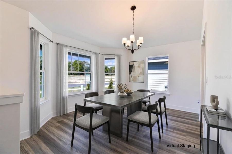 Furnished interior view inside a new home in Briarwood, Alachua (Image 12).