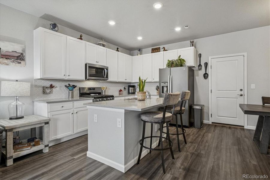 Furnished interior view inside a new home in , Parker (Image 18). Furnished interior view inside a new home in , Parker (Image 18).