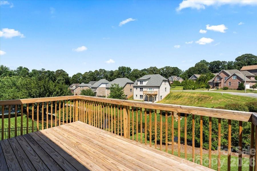 Exterior details and patio area of a home in , Hickory (Image 4).