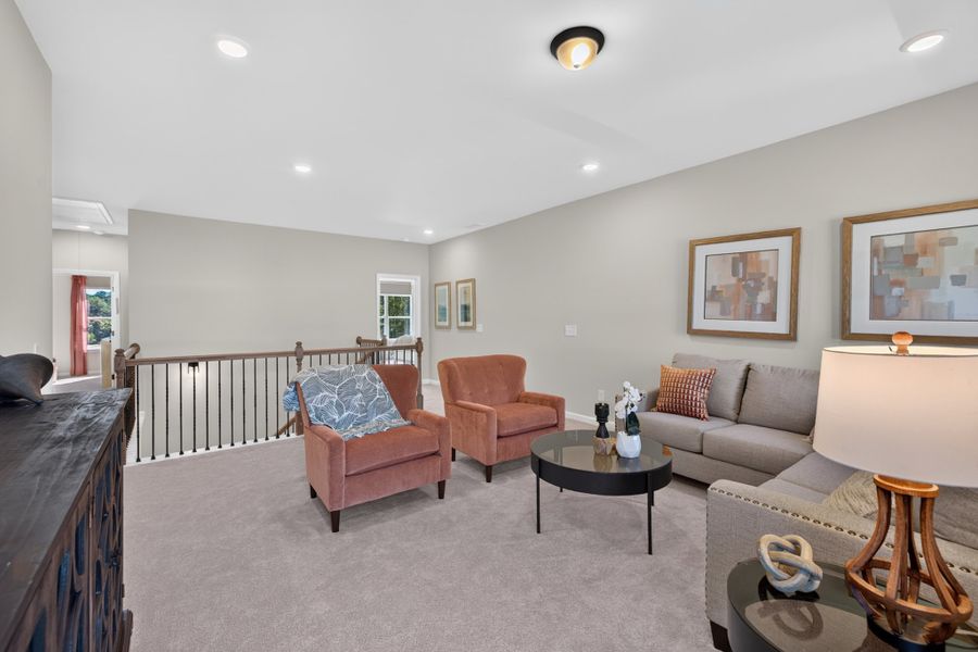 Furnished interior view inside a new home in Sagebrook, Powder Springs (Image 15).