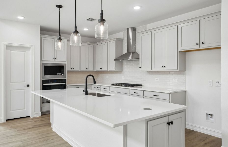 Furnished interior view inside a new home in Wilson Creek Meadows, Celina (Image 9).