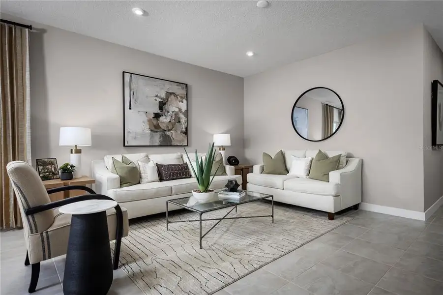 Furnished interior view inside a new home in Kendall Pointe, Melbourne (Image 3).