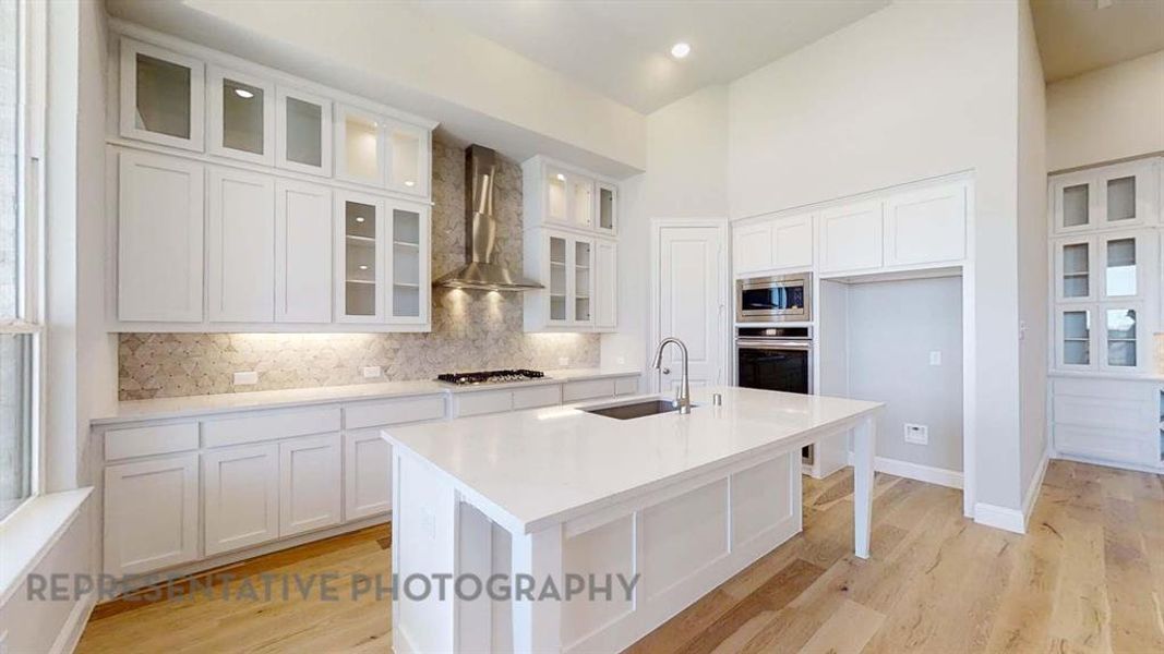Furnished interior view inside a new home in Pecan Square, Northlake (Image 6).