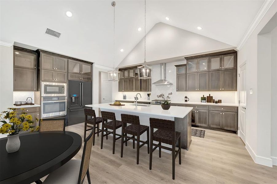 Furnished interior view inside a new home in Elevon, Lavon (Image 29). Furnished interior view inside a new home in Elevon, Lavon (Image 29).