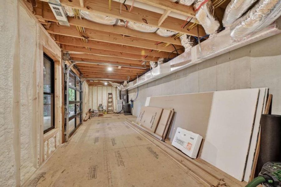In-progress construction of a new home in , Blue Ridge, GA (Image 43).