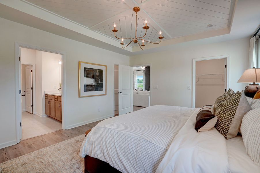 Photos are of a model home with different features and colors than this listing.