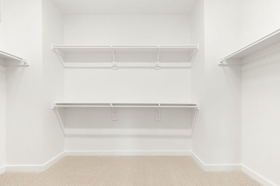 Spacious, unfurnished interior of a new home in The Tribute, The Colony (Image 19). Spacious, unfurnished interior of a new home in The Tribute, The Colony (Image 19).