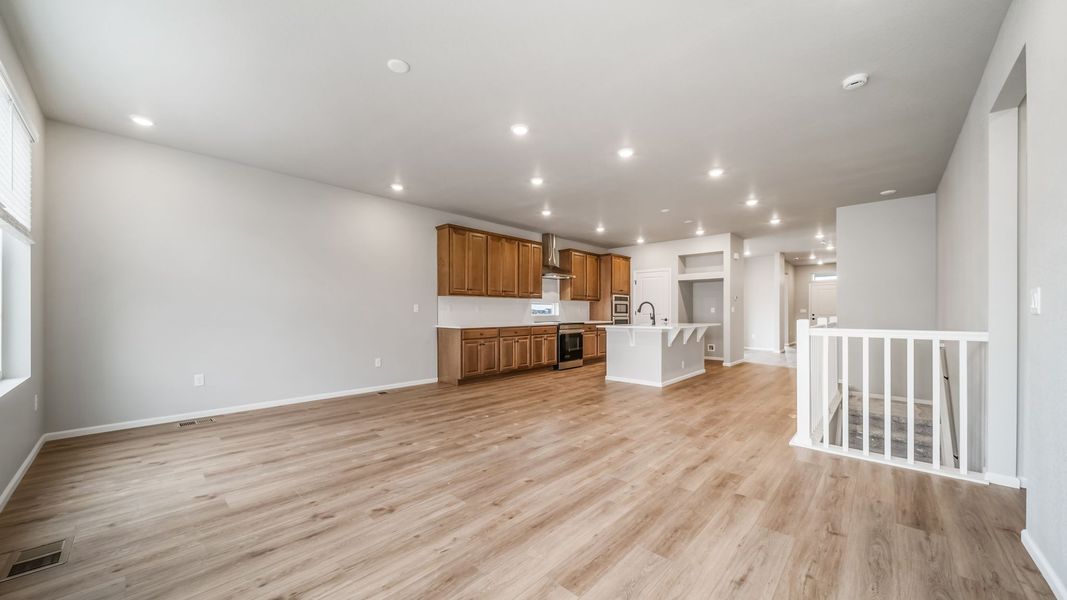 Spacious, unfurnished interior of a new home in The Reserve at Green Valley Ranch Aurora, Aurora (Image 16). Spacious, unfurnished interior of a new home in The Reserve at Green Valley Ranch Aurora, Aurora (Image 16).