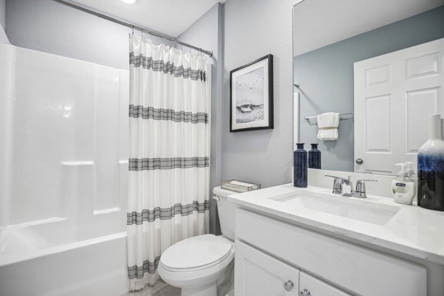 Representative furnished interior of a home built from the Royal by Holiday Builders in Citrus Springs, Citrus Springs (Image 15).