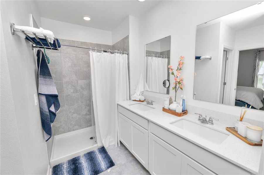 Furnished interior view inside a new home in Cascades, Davenport (Image 12). Furnished interior view inside a new home in Cascades, Davenport (Image 12).