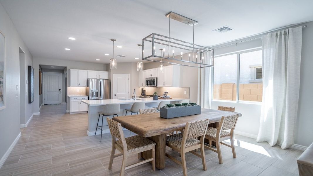 Furnished interior view inside a new home in Allen Ranches, Litchfield Park (Image 8).