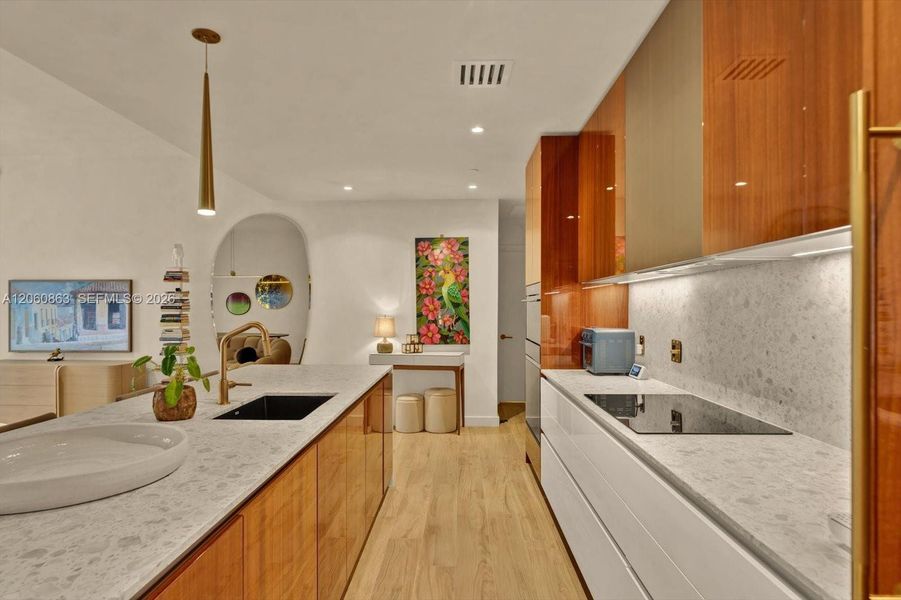 Furnished interior view inside a new home in , Miami (Image 14). Furnished interior view inside a new home in , Miami (Image 14).