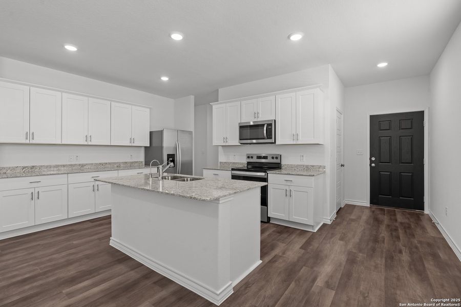 Furnished interior view inside a new home in Corley Farms, Boerne (Image 5).