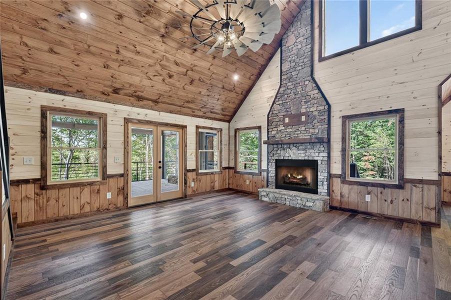 Spacious, unfurnished interior of a new home in , Morganton (Image 44).