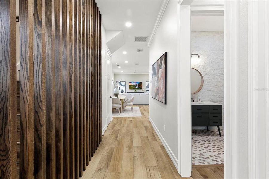 Furnished interior view inside a new home in , St. Petersburg (Image 14).