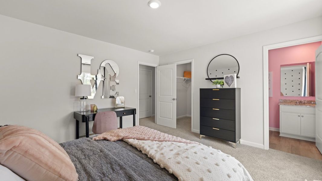 Furnished interior view inside a new home in Fairhaven, Lithia Springs (Image 43).