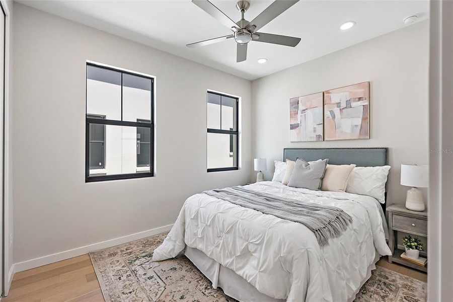 Furnished interior view inside a new home in , St. Petersburg (Image 18).