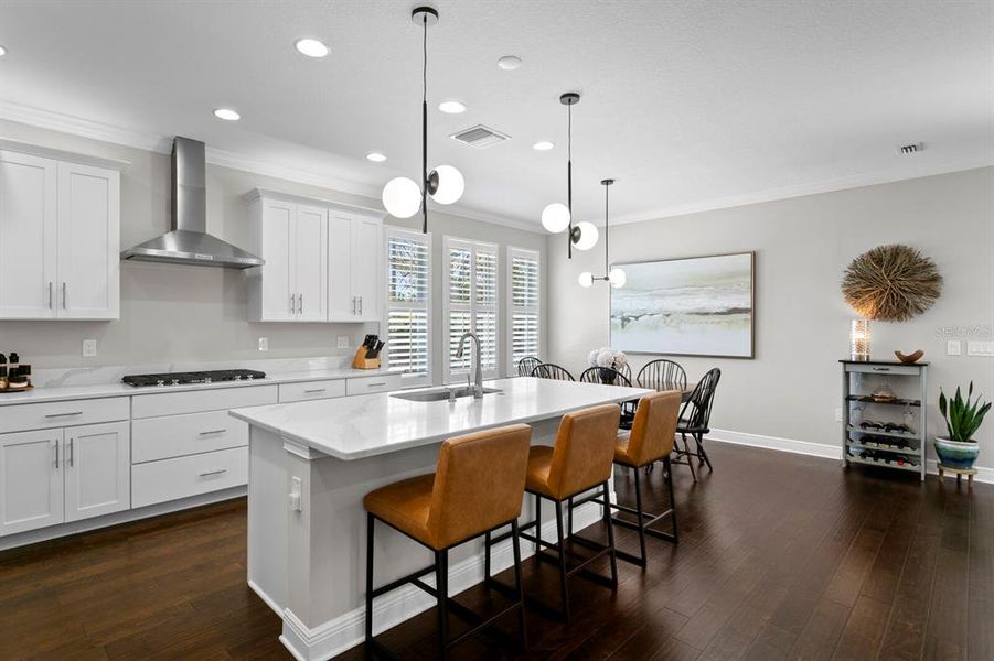 Furnished interior view inside a new home in , Tampa (Image 40). Furnished interior view inside a new home in , Tampa (Image 40).
