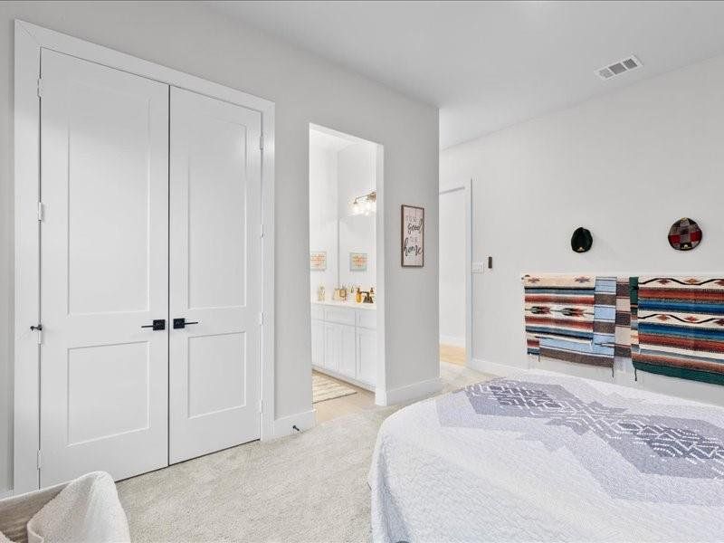 Furnished interior view inside a new home in Canterbury Cove, Forney (Image 28).