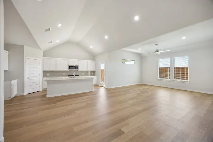Open Floor Plan in the Wimbledon home plan by Trophy Signature Homes – REPRESENTATIVE PHOTO Open Floor Plan in the Wimbledon home plan by Trophy Signature Homes – REPRESENTATIVE PHOTO