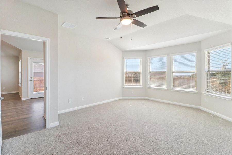 Photo is not of the actual home, but is an inspirational photo of builder’s model home and may depict options, furnishings, and/or decorator features that are not included