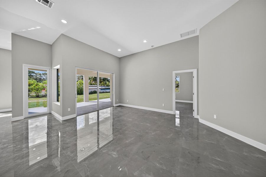 Spacious, unfurnished interior of a new home in , The Acreage (Image 38). Spacious, unfurnished interior of a new home in , The Acreage (Image 38).