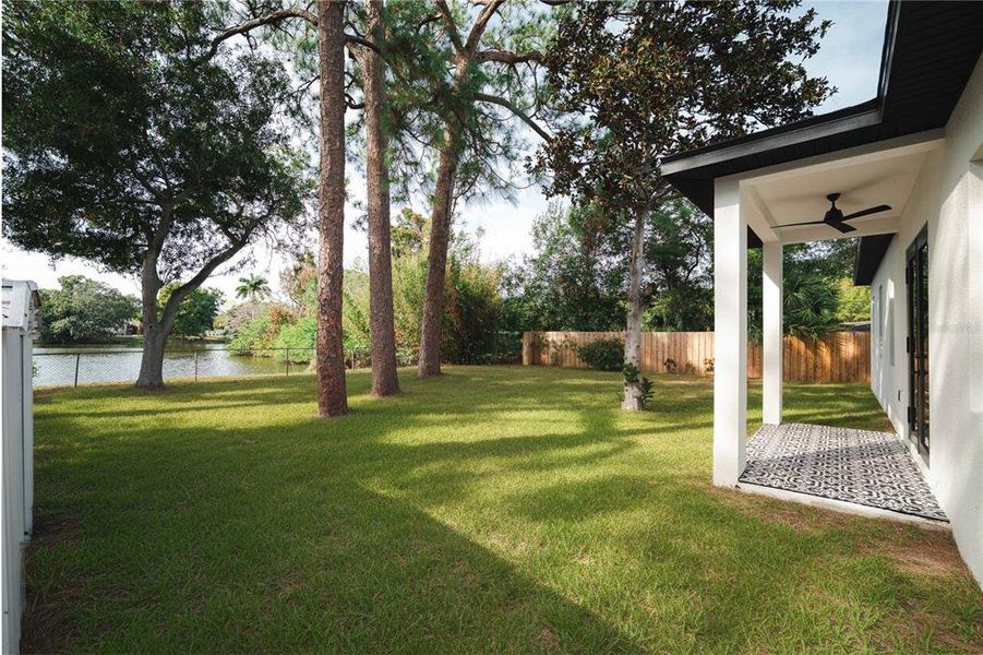 Exterior details and patio area of a home in , Clearwater (Image 3).