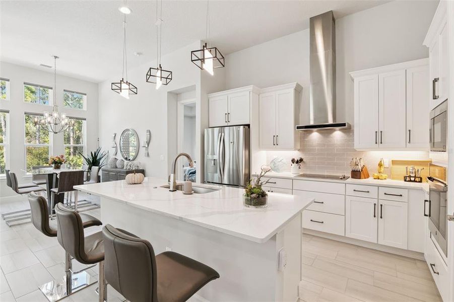 Furnished interior view inside a new home in , Port Orange (Image 6). Furnished interior view inside a new home in , Port Orange (Image 6).