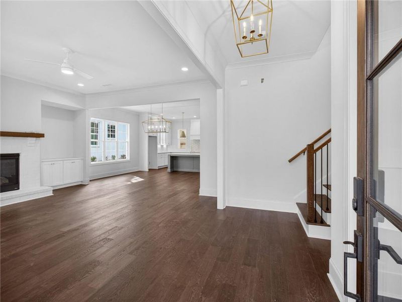 Spacious, unfurnished interior of a new home in , Suwanee (Image 21).