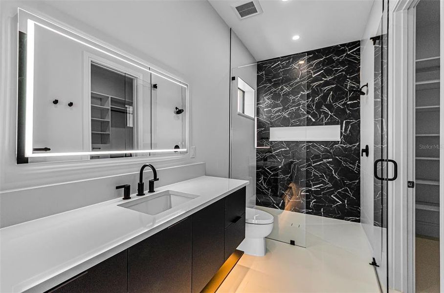 Furnished interior view inside a new home in , Treasure Island (Image 19).