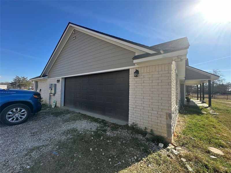 Showing Garage Entry