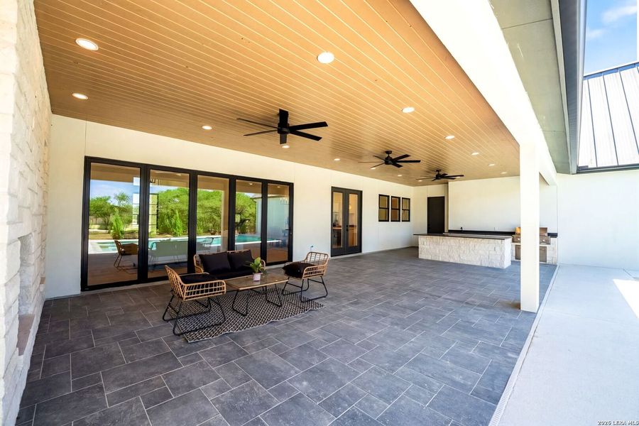 Exterior details and patio area of a home in , Bulverde (Image 29). Exterior details and patio area of a home in , Bulverde (Image 29).