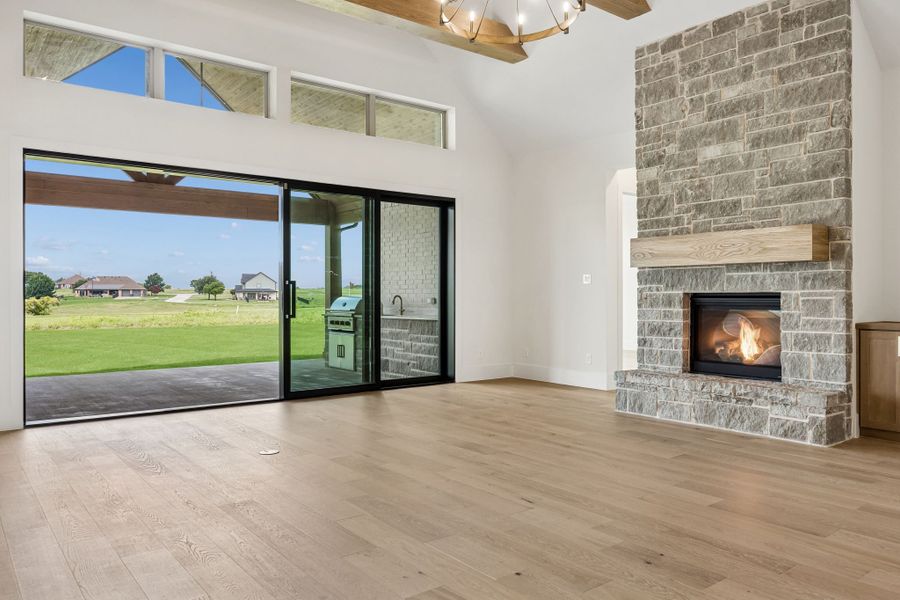 Spacious, unfurnished interior of a new home in The Retreat, Cleburne (Image 17). Spacious, unfurnished interior of a new home in The Retreat, Cleburne (Image 17).