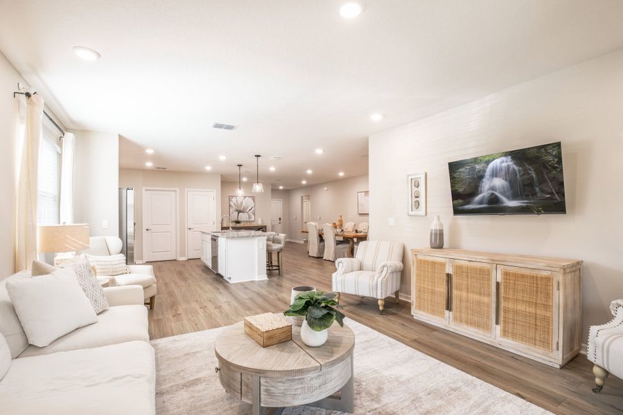 Representative furnished interior of a home built from the Maple by Maronda Homes in Coastal Communities, Edgewater (Image 38).