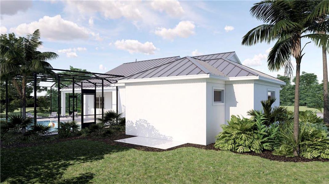 Front exterior of a new home in , Sarasota, FL, highlighting curb appeal (Image 16). Front exterior of a new home in , Sarasota, FL, highlighting curb appeal (Image 16).