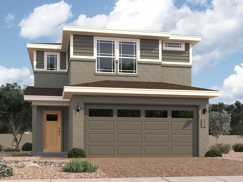 F Modern Prairie Elevation F Modern Prairie Elevation