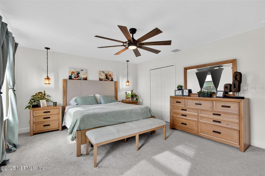 Furnished interior view inside a new home in Sawmill Creek at Palm Coast Park, Palm Coast (Image 54).