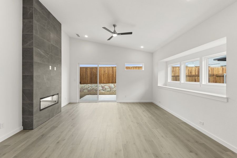 Spacious, unfurnished interior of a new home in Willow Grove Single-Family Homes, Melissa (Image 22). Spacious, unfurnished interior of a new home in Willow Grove Single-Family Homes, Melissa (Image 22).