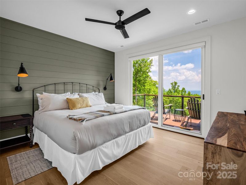 Furnished interior view inside a new home in , Mill Spring (Image 35).