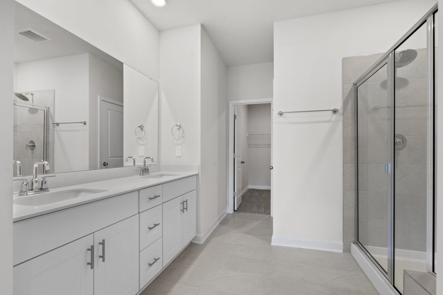 Furnished interior view inside a new home in Waterside - Coastline Series, Longs (Image 9).