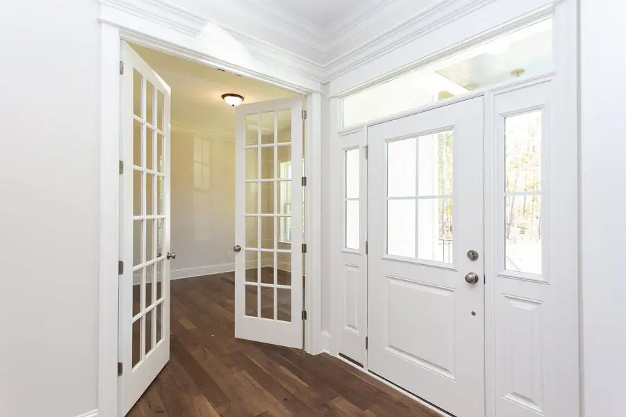 Representative unfurnished interior of a home built from the Charleston by Caruso Homes in Sauls Landing, Zebulon (Image 24).