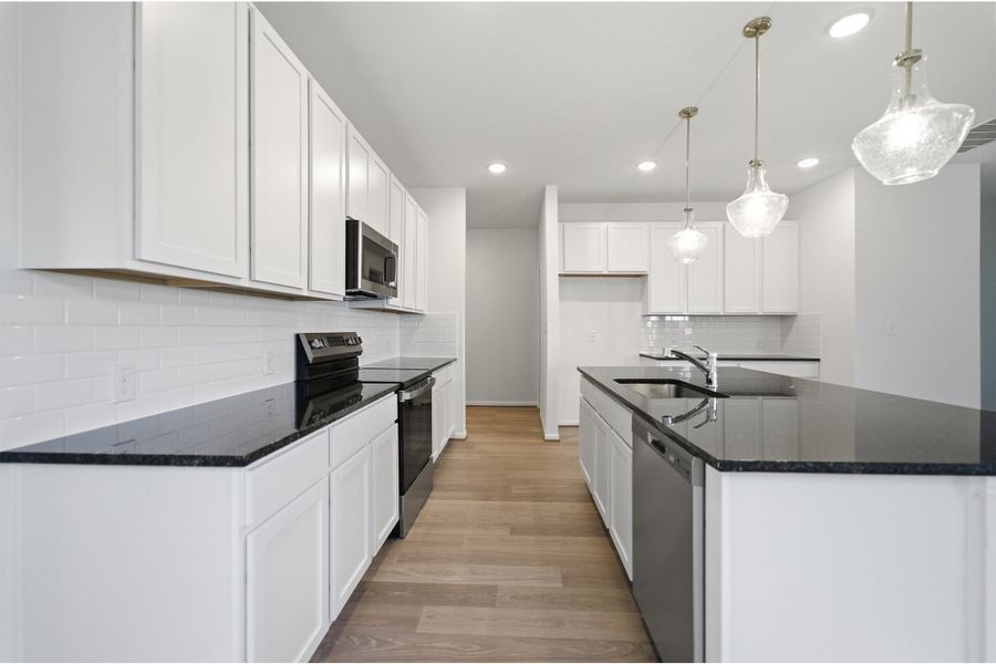 Furnished interior view inside a new home in Cool Water, Jarrell (Image 7).