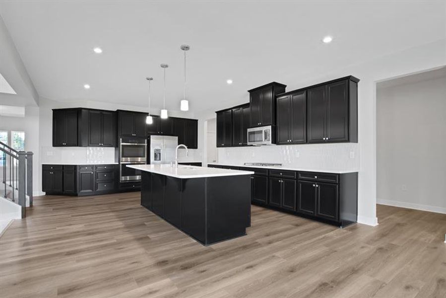 Furnished interior view inside a new home in Edinburgh, Locust Grove (Image 7).