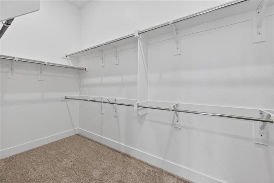 Spacious, unfurnished interior of a new home in Wellington, Haslet (Image 24).
