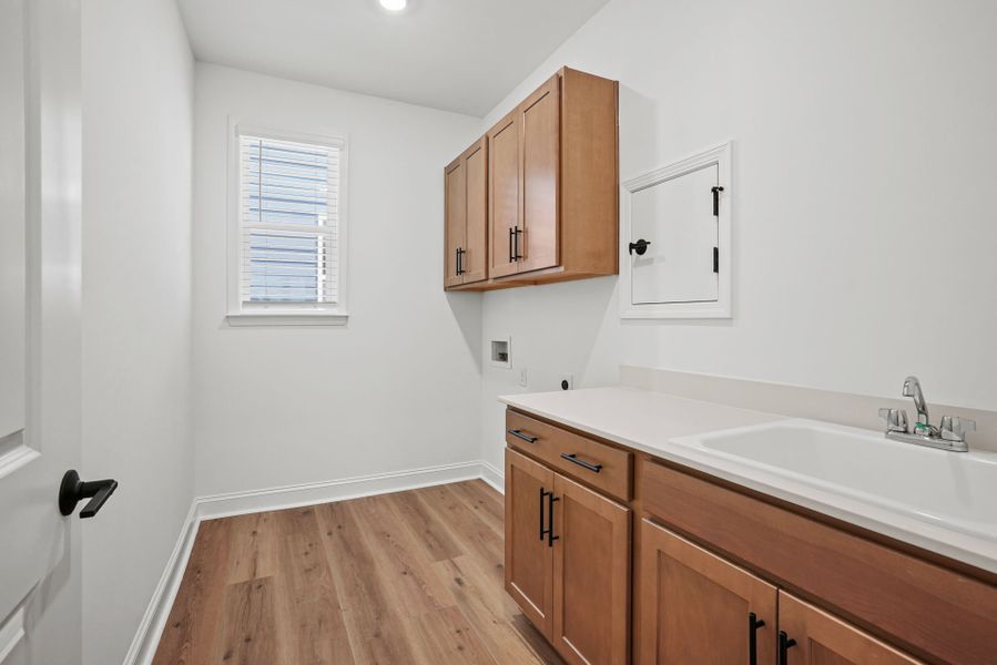 Furnished interior view inside a new home in Carolina Riverside, Belmont (Image 12).