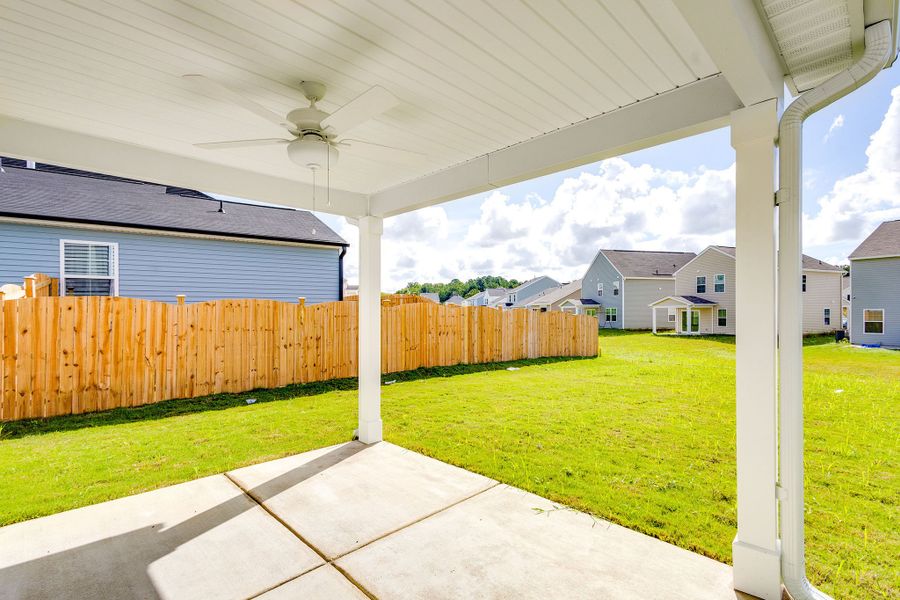 Exterior details and patio area of a home in Bluefield, Lexington (Image 22). Exterior details and patio area of a home in Bluefield, Lexington (Image 22).