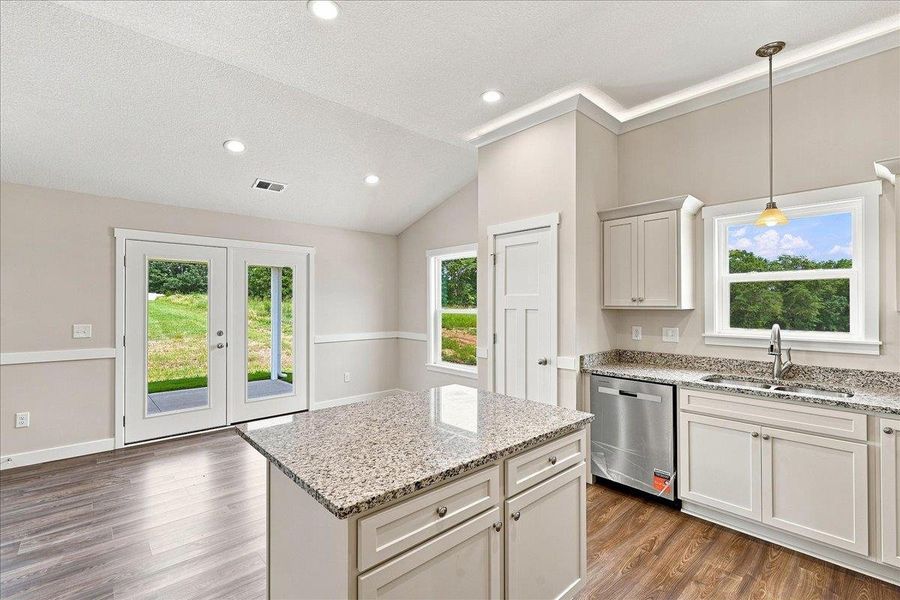 Furnished interior view inside a new home in Davis Heights, Inman (Image 13).