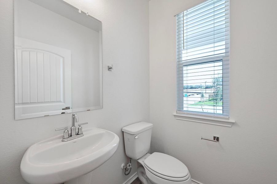 Furnished interior view inside a new home in Creekside at Estancia, Austin (Image 5).