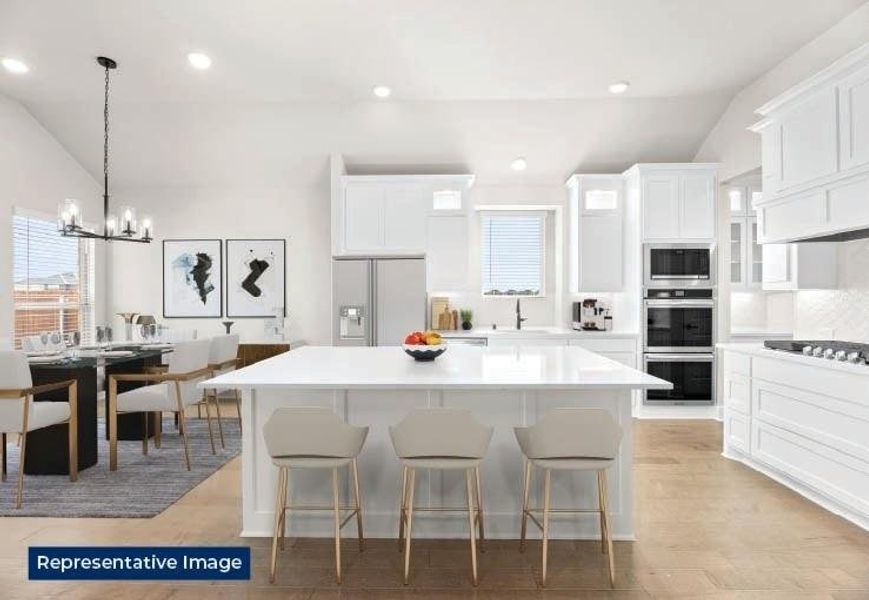 Furnished interior view inside a new home in Solterra, Mesquite (Image 14).